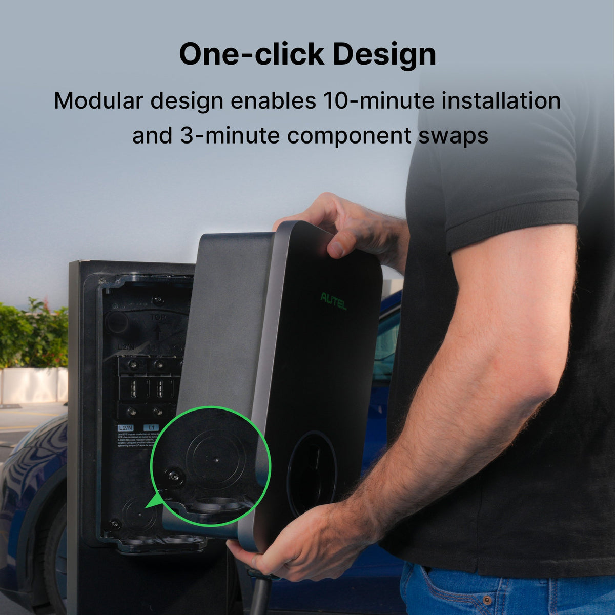 19.2kW 80A Residential EV Charger with 5-Year Warranty
