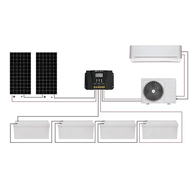 EG4 Solar Mini Split Air Conditioning System – Complete Unit