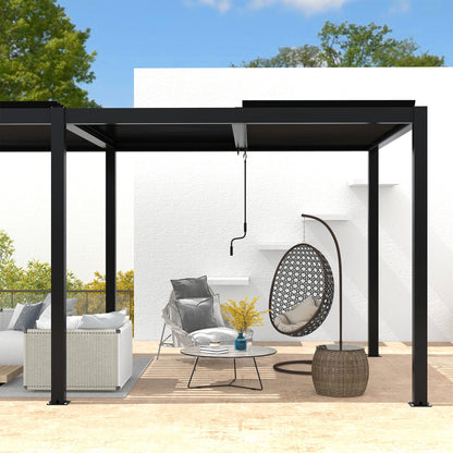 10 x 19 ft. 8610J Aluminum Louvered Pergola