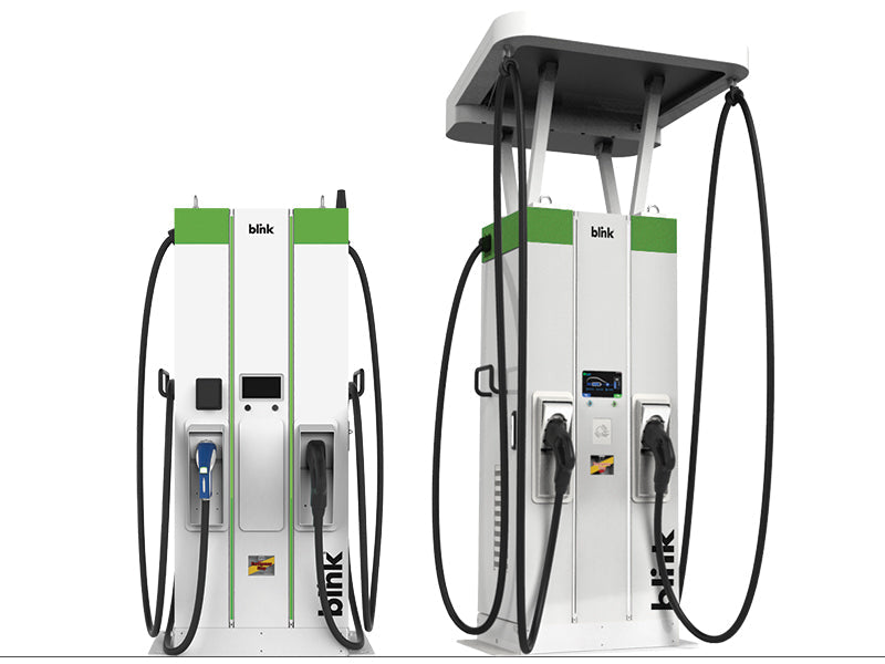 Blink 120kW DC Fast EV Charger – Dual-Port Commercial Charging Station