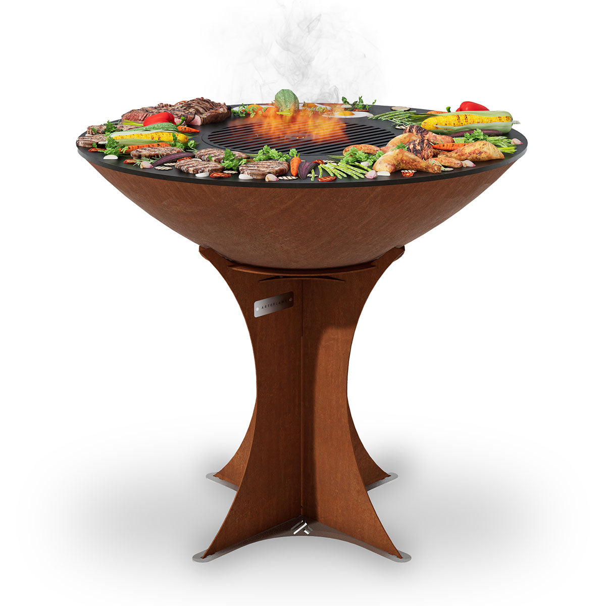 Arteflame Classic 40" With High Euro Base Flat Top Grill Starter Bundle