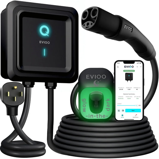 40A 9.6kW NACS Level 2 EV Charger with NEMA 14-50 Plug