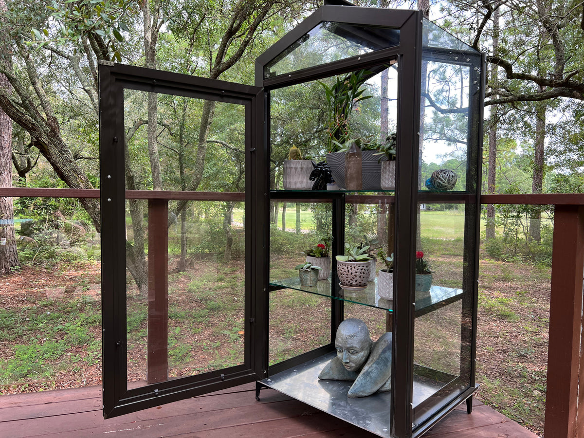 Janco Indoor/Outdoor Greenhouse Garden Cabinet