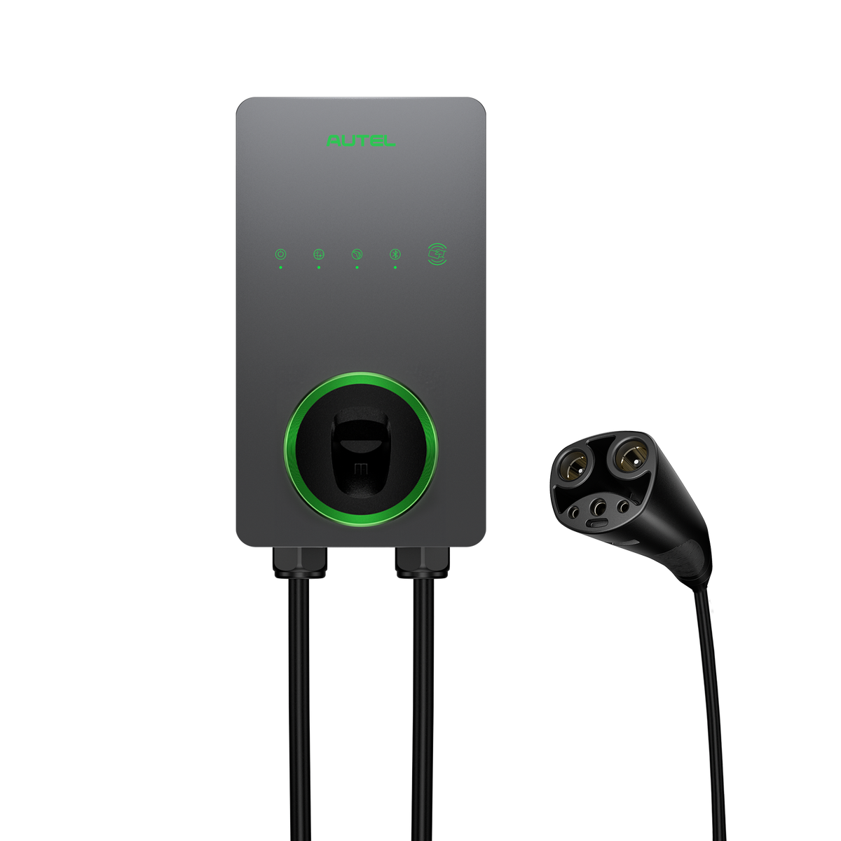 12kW 50A Home EV Charger with NACS Connector – 25 ft Cable