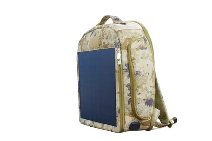 30W Solar Tactical Backpack with USB Charging