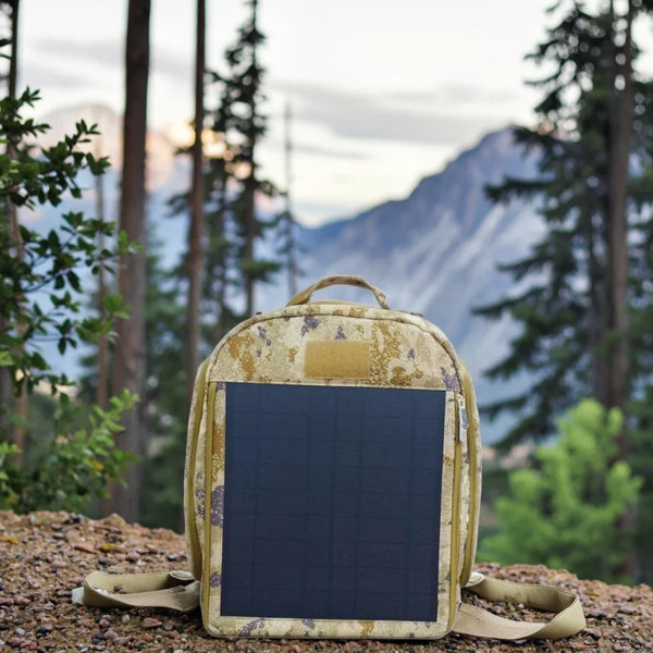 30W Solar Tactical Backpack with USB Charging