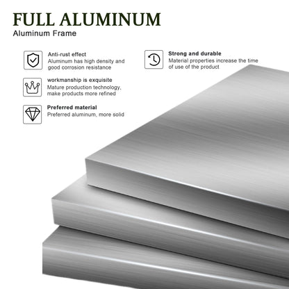 10 x 19 ft Aluminum Louvered Pergola