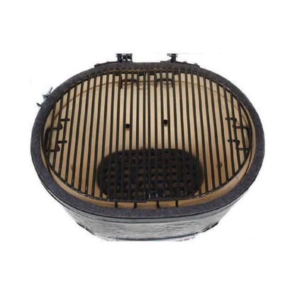 Primo Oval XXL Black Ceramic Kamado Charcoal Grill